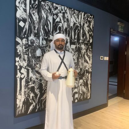 Arabic coffee hospitality service